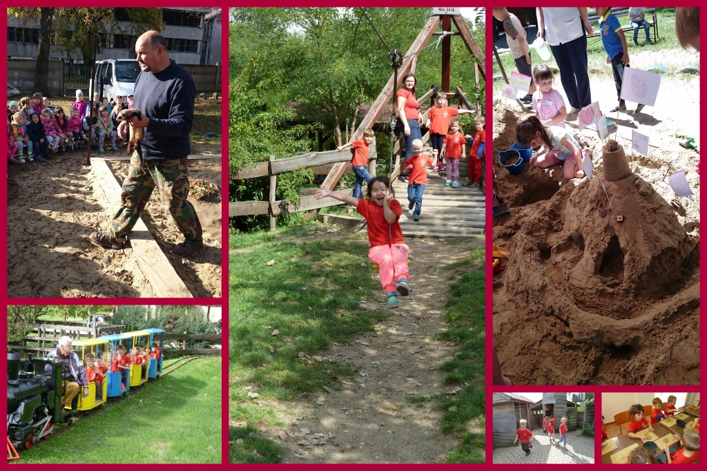 Óvodai életképek montázs